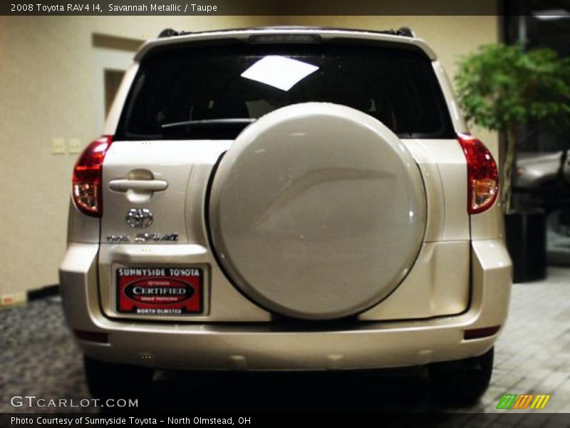 Savannah Metallic / Taupe 2008 Toyota RAV4 I4