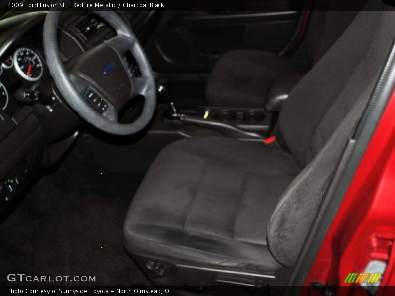 Redfire Metallic / Charcoal Black 2009 Ford Fusion SE