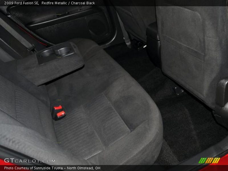 Redfire Metallic / Charcoal Black 2009 Ford Fusion SE