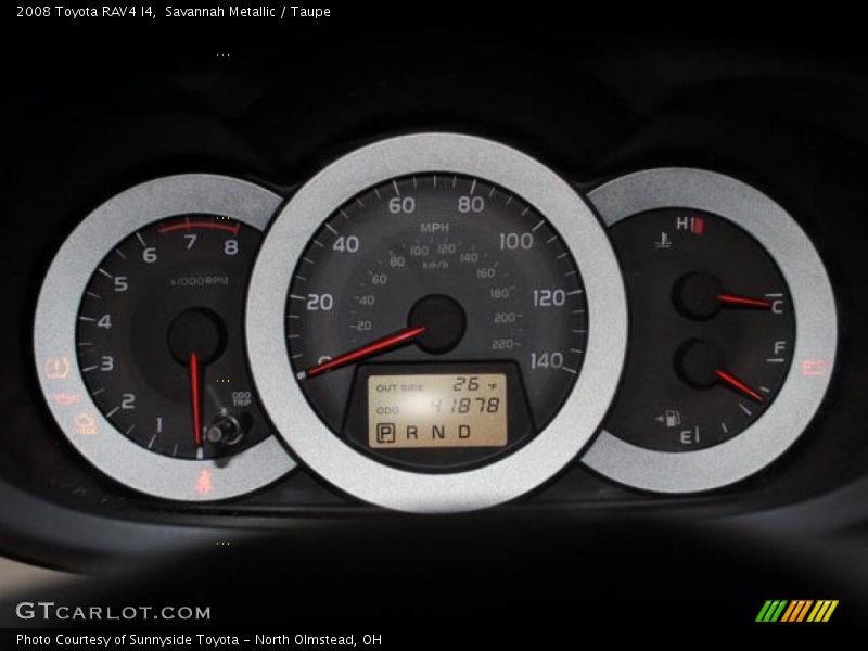 Savannah Metallic / Taupe 2008 Toyota RAV4 I4