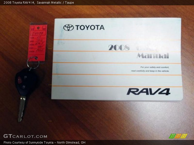 Savannah Metallic / Taupe 2008 Toyota RAV4 I4