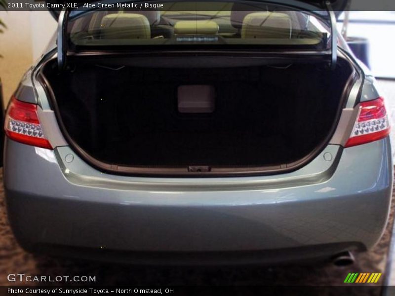  2011 Camry XLE Trunk