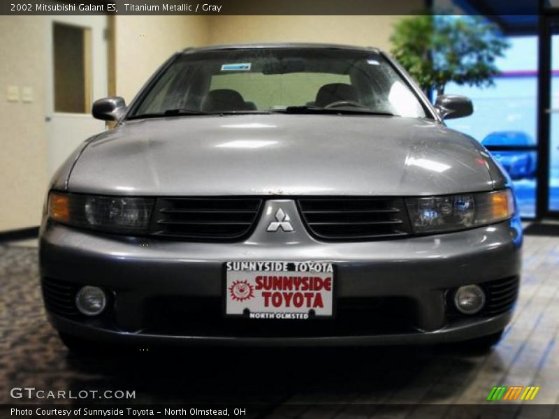 Titanium Metallic / Gray 2002 Mitsubishi Galant ES