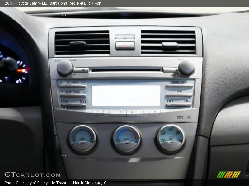 Barcelona Red Metallic / Ash 2007 Toyota Camry LE