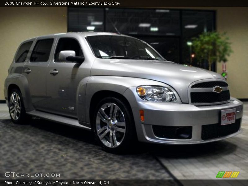 Silverstone Metallic / Ebony Black/Gray 2008 Chevrolet HHR SS
