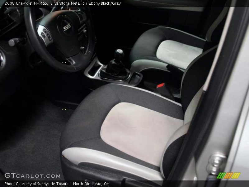  2008 HHR SS Ebony Black/Gray Interior