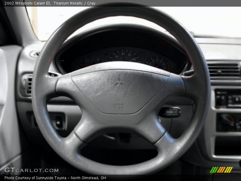 Titanium Metallic / Gray 2002 Mitsubishi Galant ES