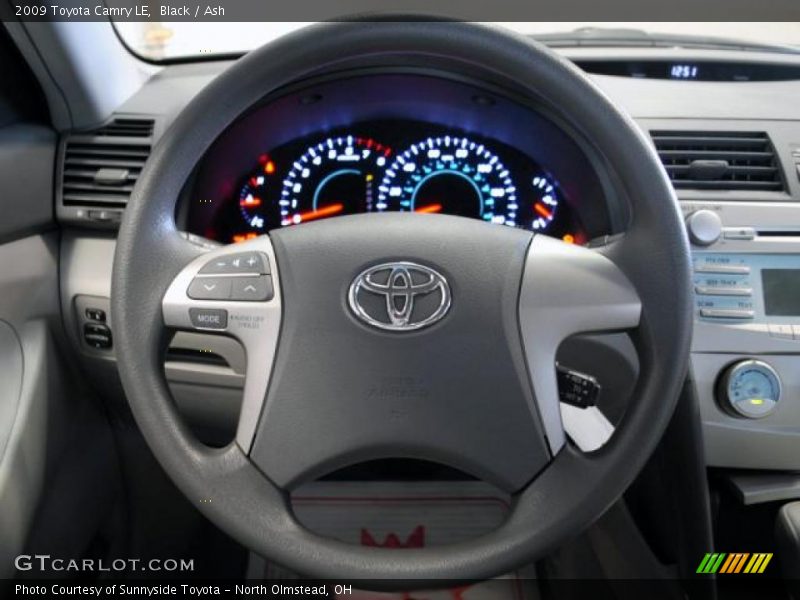 Black / Ash 2009 Toyota Camry LE