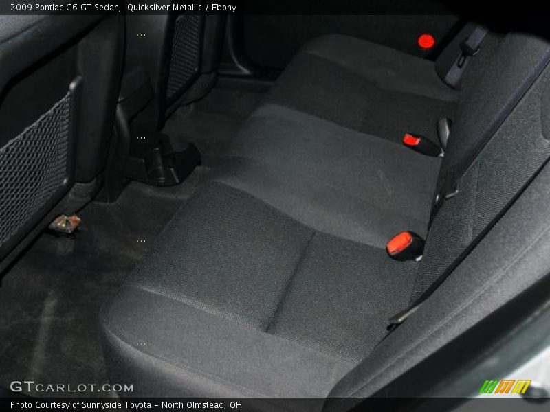 Quicksilver Metallic / Ebony 2009 Pontiac G6 GT Sedan