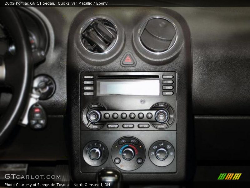 Quicksilver Metallic / Ebony 2009 Pontiac G6 GT Sedan