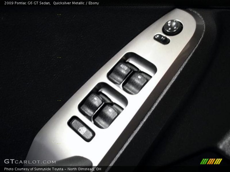 Quicksilver Metallic / Ebony 2009 Pontiac G6 GT Sedan