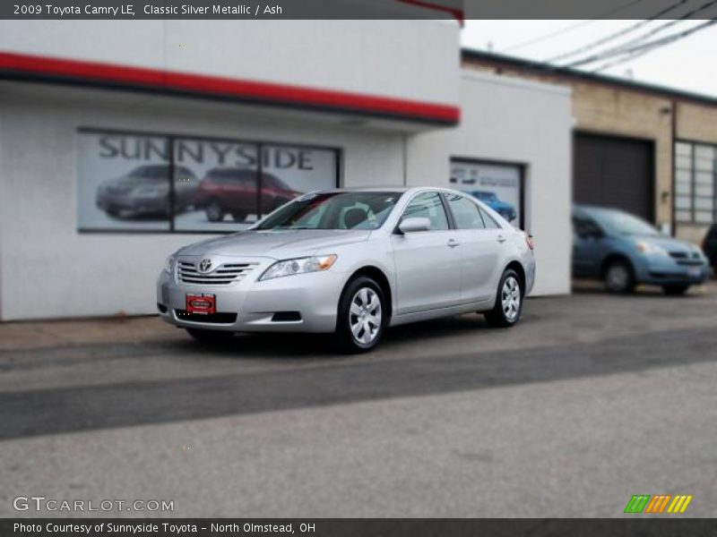 Classic Silver Metallic / Ash 2009 Toyota Camry LE