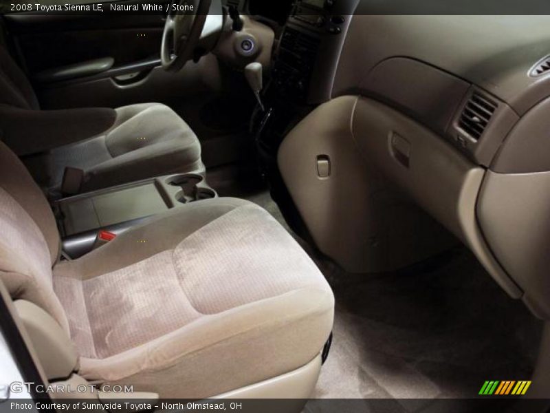 Natural White / Stone 2008 Toyota Sienna LE