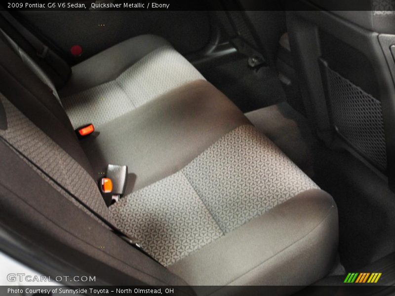 Quicksilver Metallic / Ebony 2009 Pontiac G6 V6 Sedan