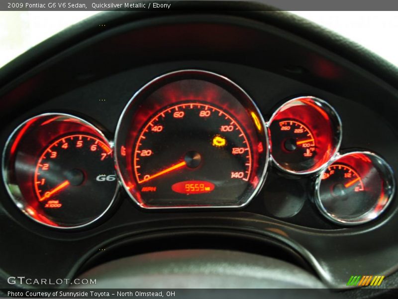  2009 G6 V6 Sedan V6 Sedan Gauges