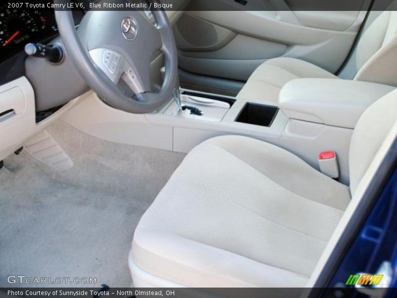 Blue Ribbon Metallic / Bisque 2007 Toyota Camry LE V6