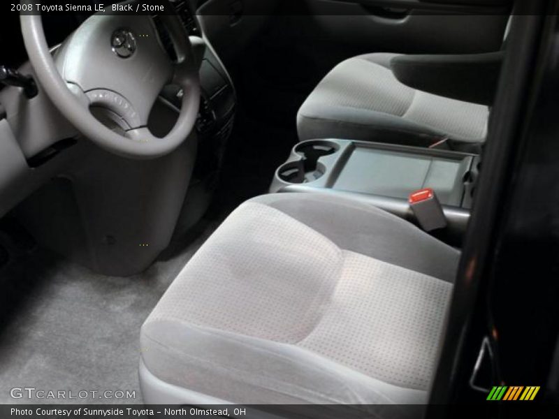 Black / Stone 2008 Toyota Sienna LE