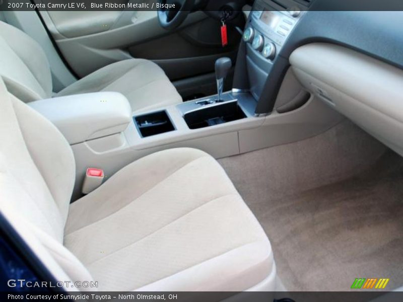 Blue Ribbon Metallic / Bisque 2007 Toyota Camry LE V6