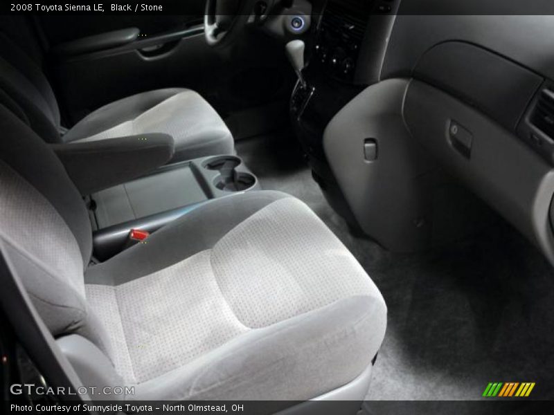 Black / Stone 2008 Toyota Sienna LE