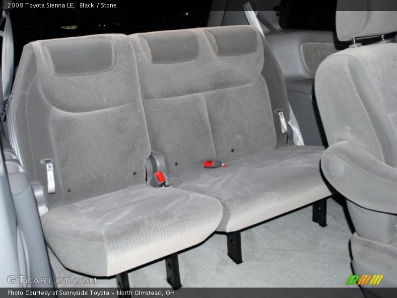 Black / Stone 2008 Toyota Sienna LE