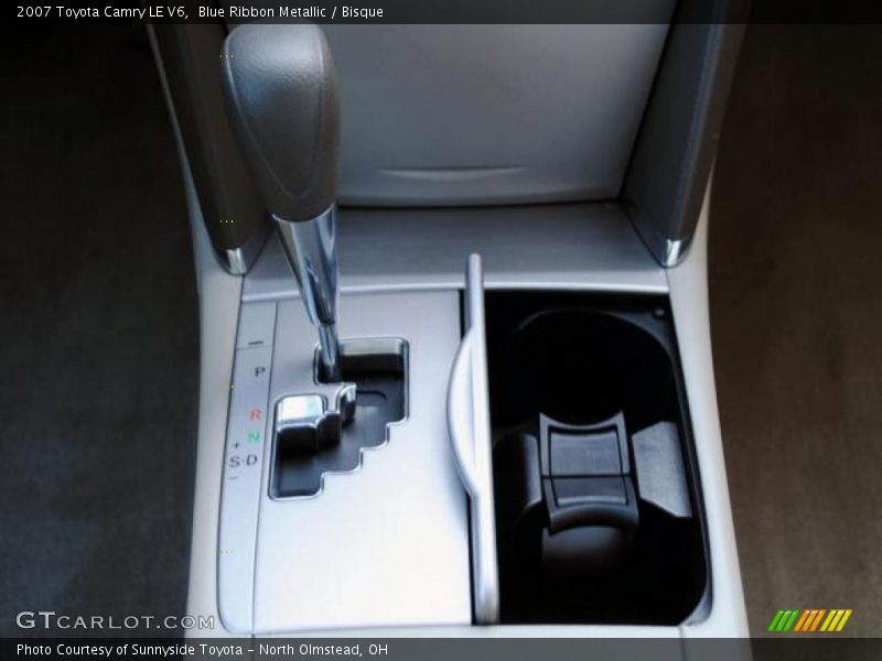 Blue Ribbon Metallic / Bisque 2007 Toyota Camry LE V6
