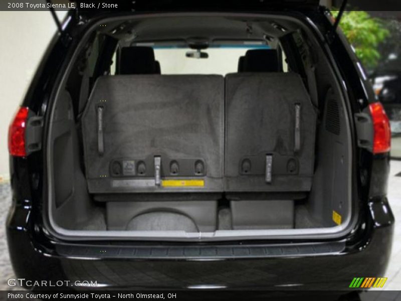 Black / Stone 2008 Toyota Sienna LE