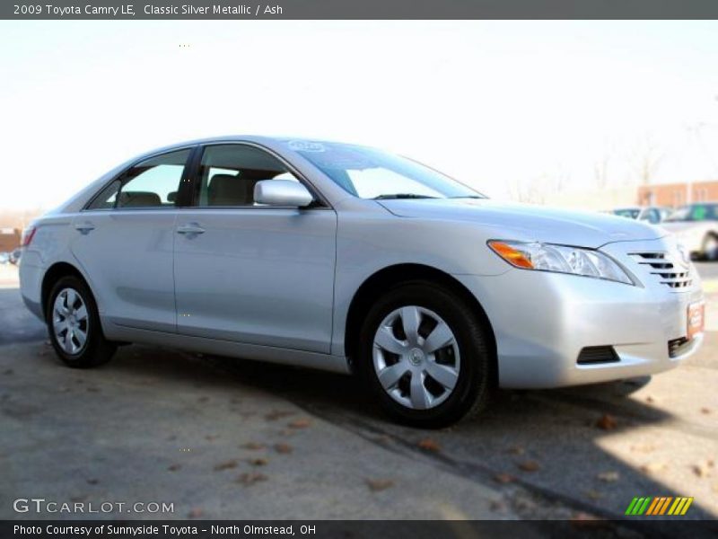 Classic Silver Metallic / Ash 2009 Toyota Camry LE