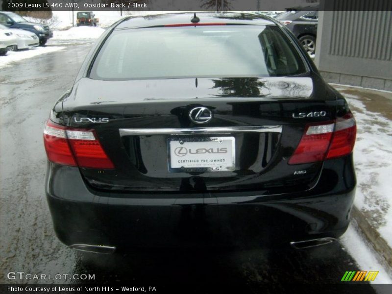  2009 LS 460 AWD Obsidian Black