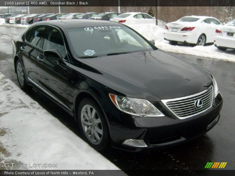 Front 3/4 View of 2009 LS 460 AWD