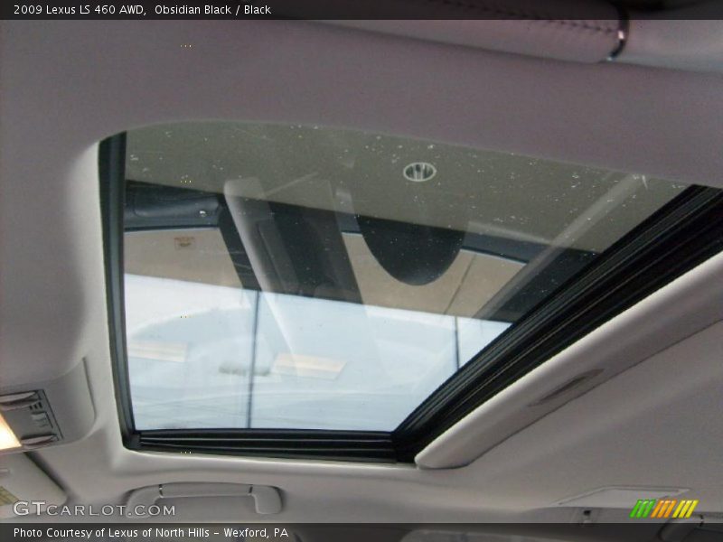 Sunroof of 2009 LS 460 AWD