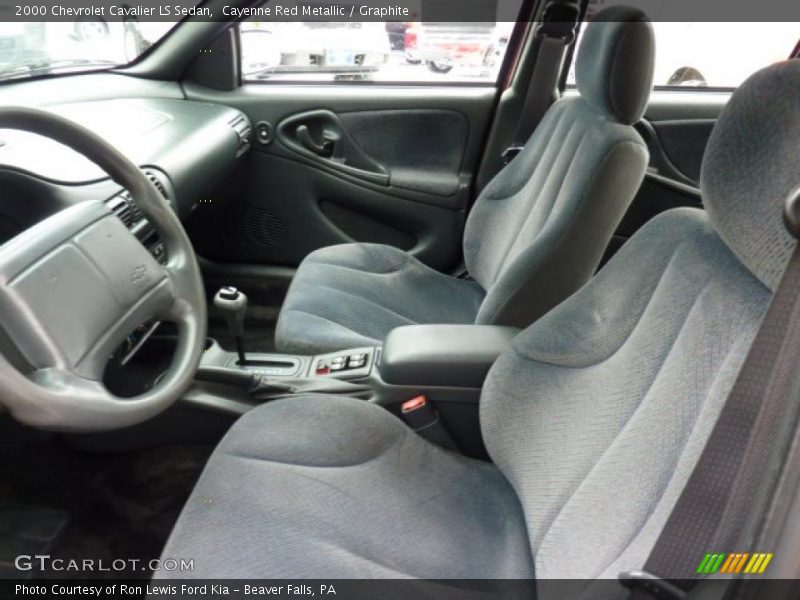  2000 Cavalier LS Sedan Graphite Interior