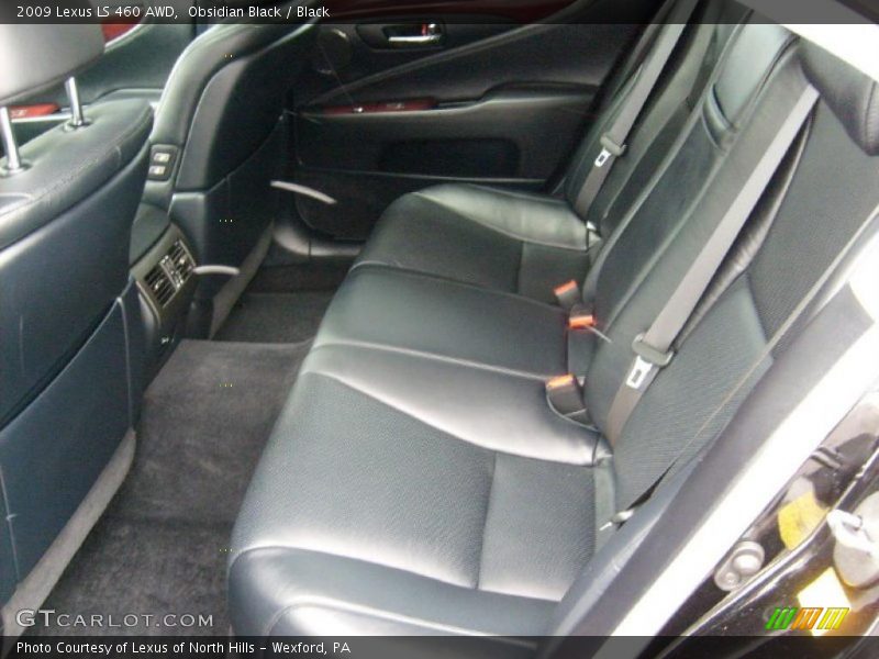  2009 LS 460 AWD Black Interior