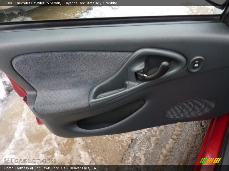 Door Panel of 2000 Cavalier LS Sedan