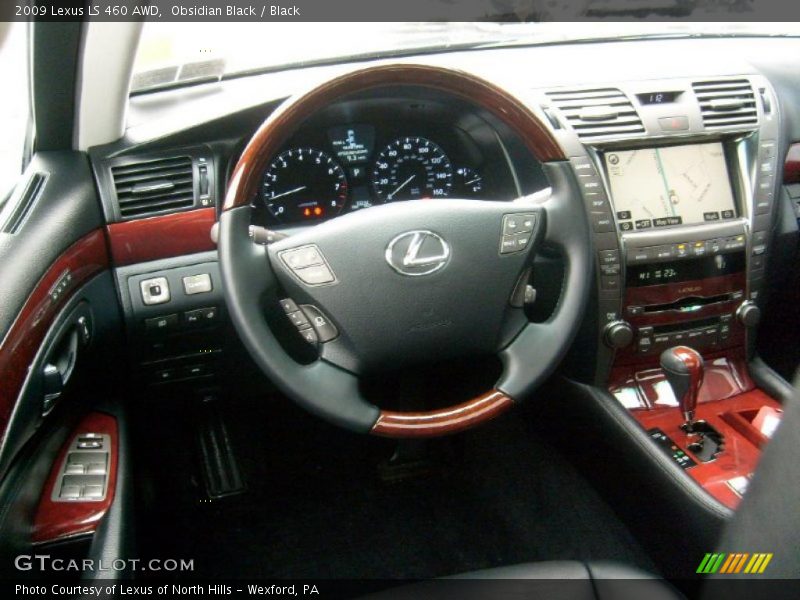 Dashboard of 2009 LS 460 AWD