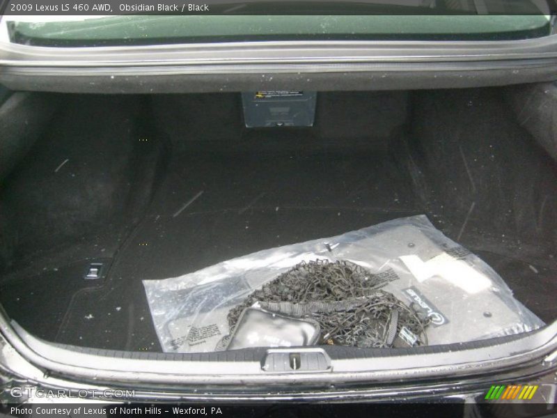 2009 LS 460 AWD Trunk