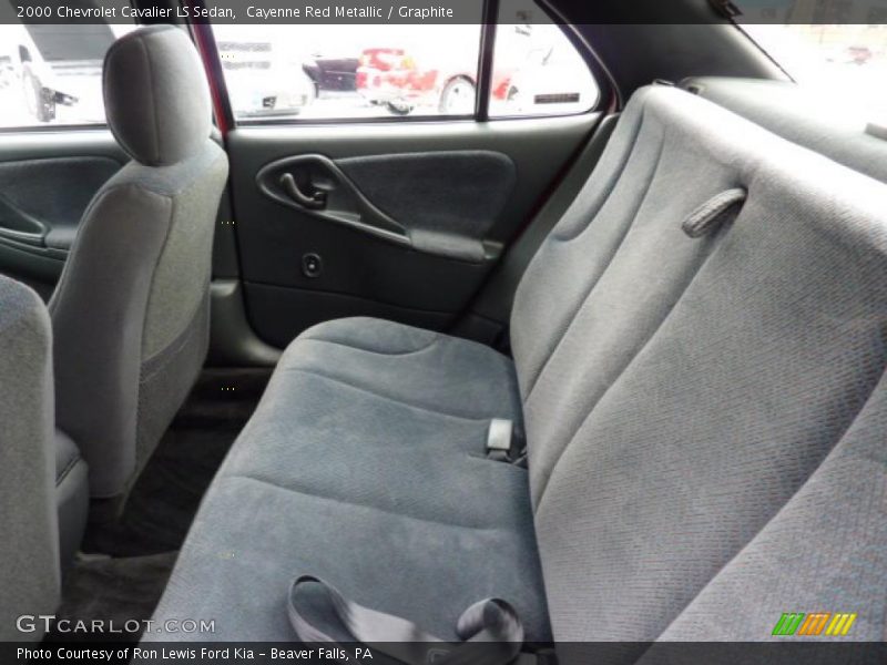  2000 Cavalier LS Sedan Graphite Interior