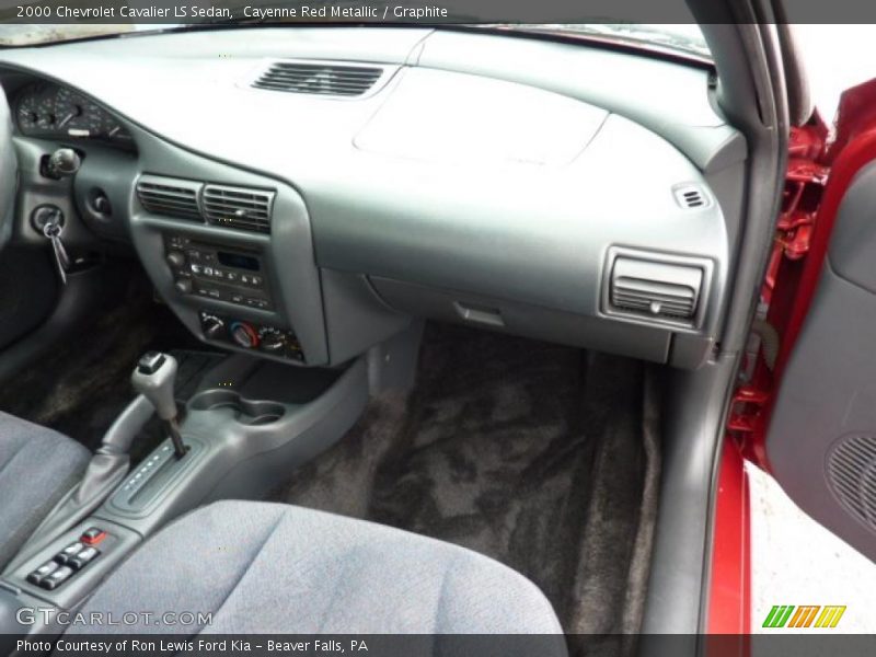 Cayenne Red Metallic / Graphite 2000 Chevrolet Cavalier LS Sedan