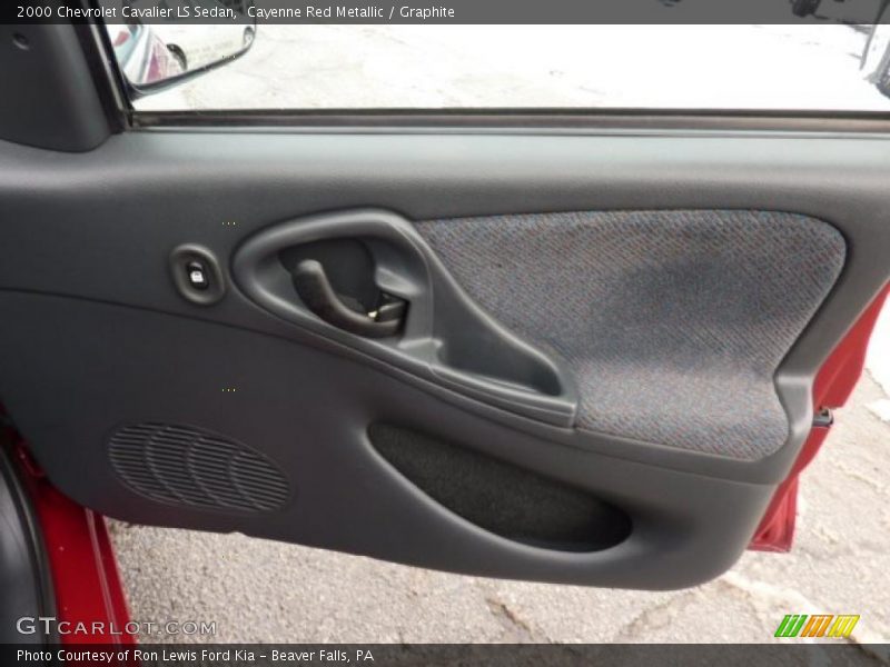 Door Panel of 2000 Cavalier LS Sedan
