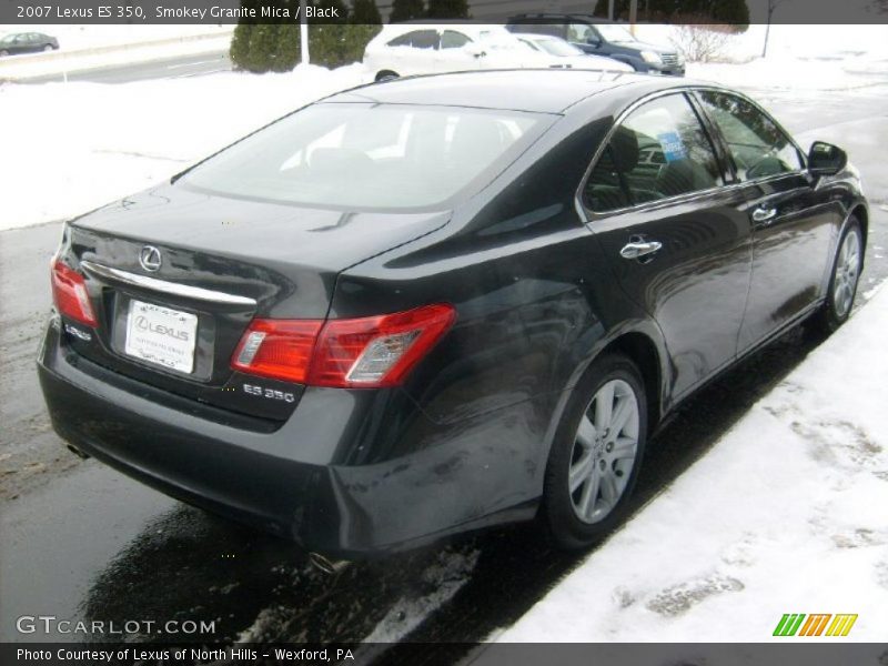 Smokey Granite Mica / Black 2007 Lexus ES 350