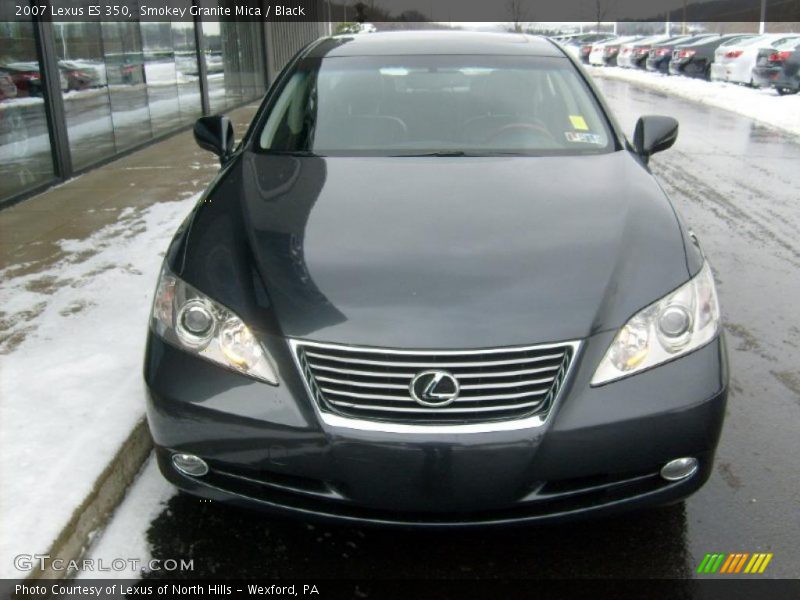 Smokey Granite Mica / Black 2007 Lexus ES 350