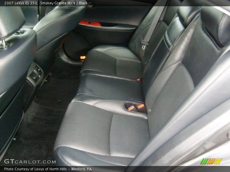 Smokey Granite Mica / Black 2007 Lexus ES 350
