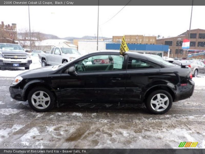 Black / Gray 2006 Chevrolet Cobalt LS Coupe