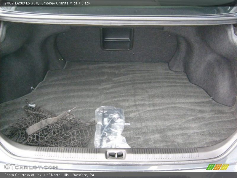 Smokey Granite Mica / Black 2007 Lexus ES 350