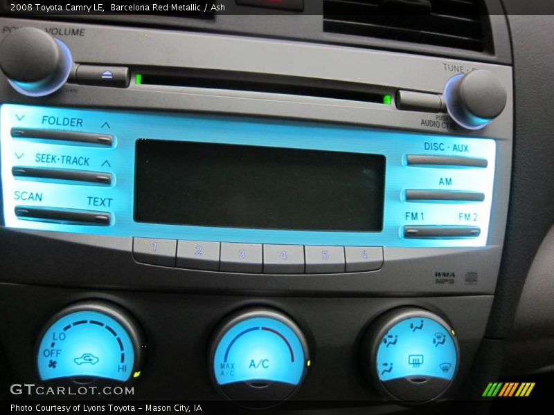 Barcelona Red Metallic / Ash 2008 Toyota Camry LE