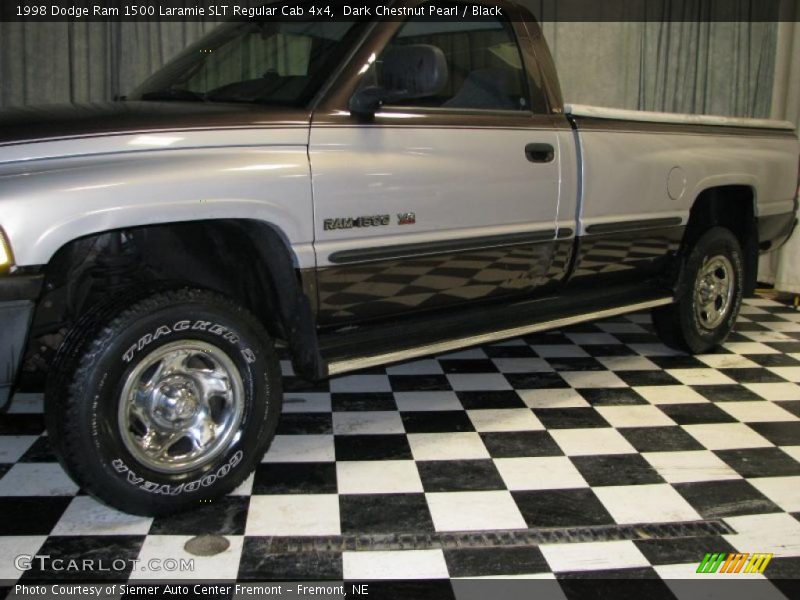 Dark Chestnut Pearl / Black 1998 Dodge Ram 1500 Laramie SLT Regular Cab 4x4