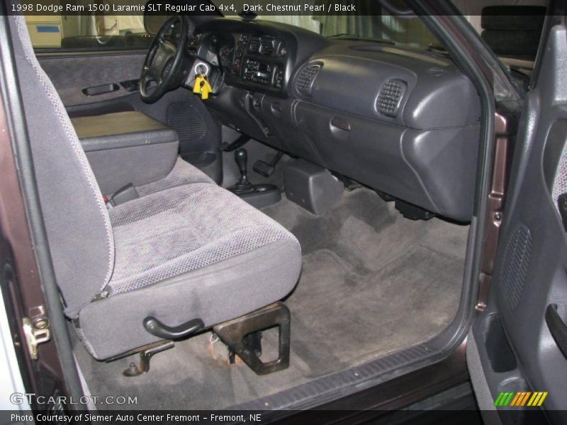 Dark Chestnut Pearl / Black 1998 Dodge Ram 1500 Laramie SLT Regular Cab 4x4