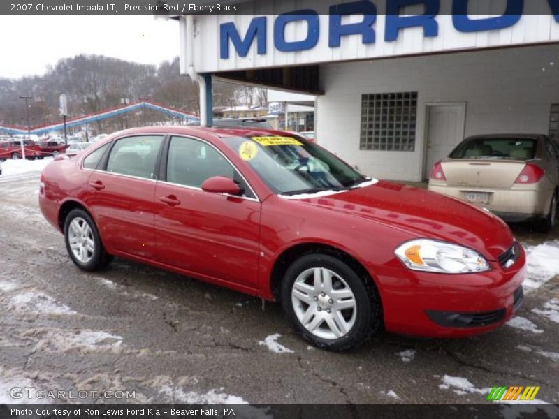 Precision Red / Ebony Black 2007 Chevrolet Impala LT