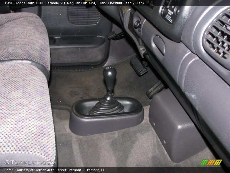 Dark Chestnut Pearl / Black 1998 Dodge Ram 1500 Laramie SLT Regular Cab 4x4