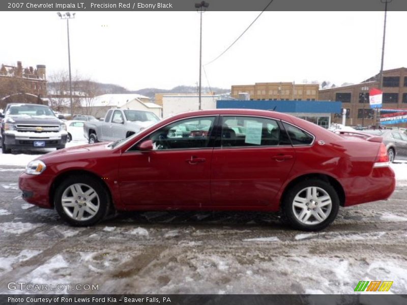 Precision Red / Ebony Black 2007 Chevrolet Impala LT