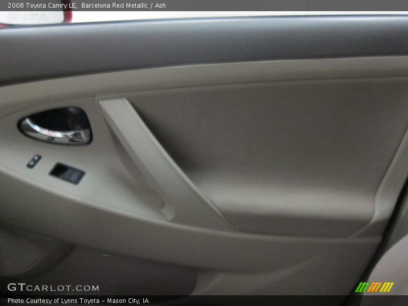 Barcelona Red Metallic / Ash 2008 Toyota Camry LE